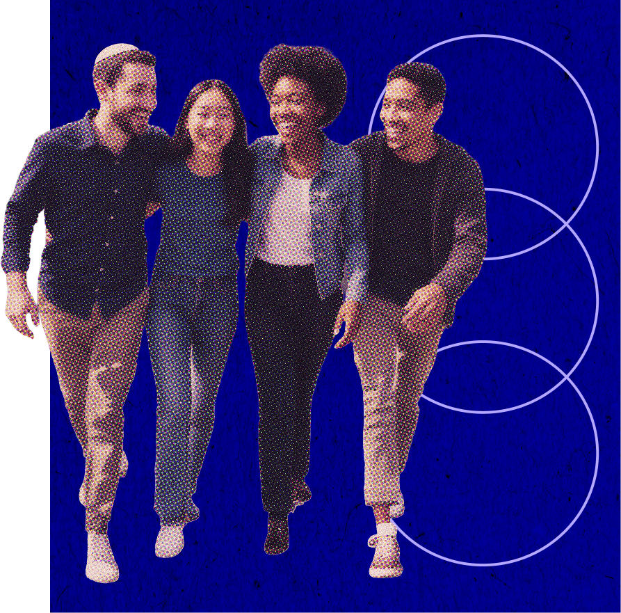 DON'T JUST STAND BY. STAND UP FOR JEWISH LIFE.